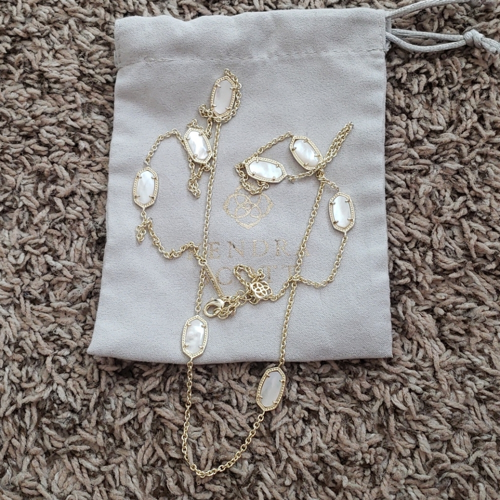 Kendra scott long Kelsie necklaces